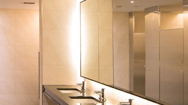 LED lighting and LED controls for restrooms