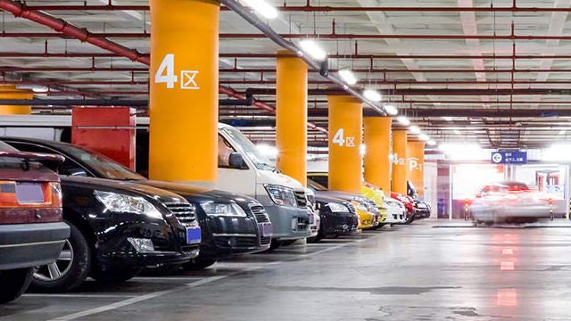 LED lighting and LED controls in parking structures