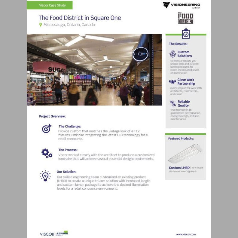 Retail lighting case study Retail lighting case study