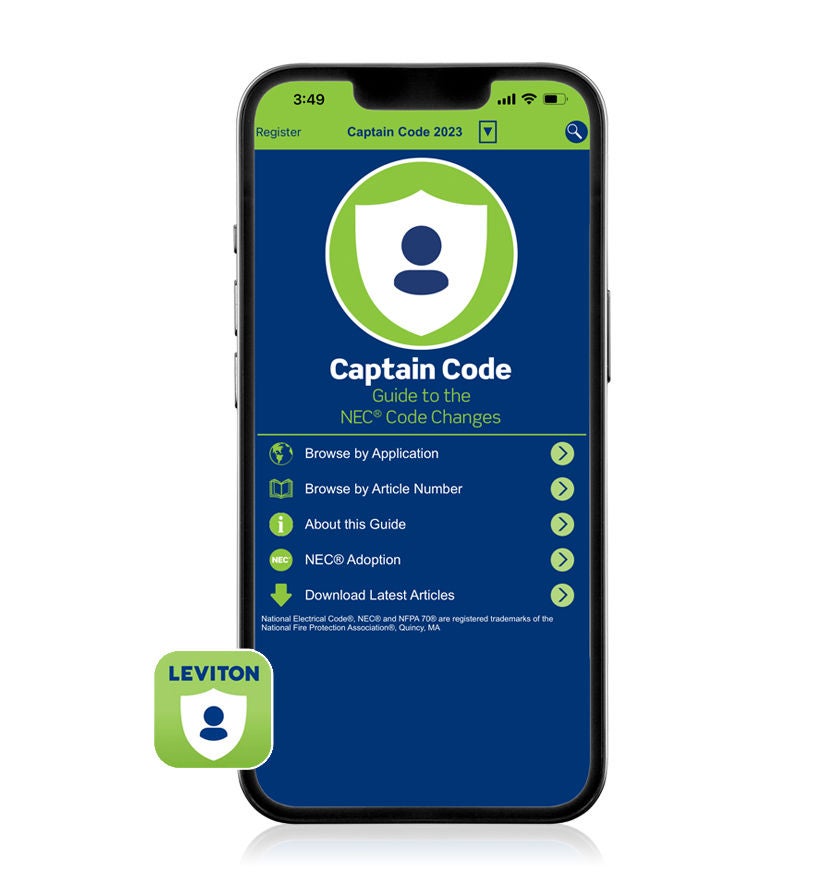 Phone with Captain Code App Phone with Captain Code App