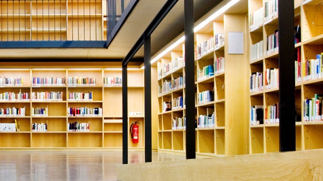 LED lighting and LED controls in a library LED lighting and LED controls in a library