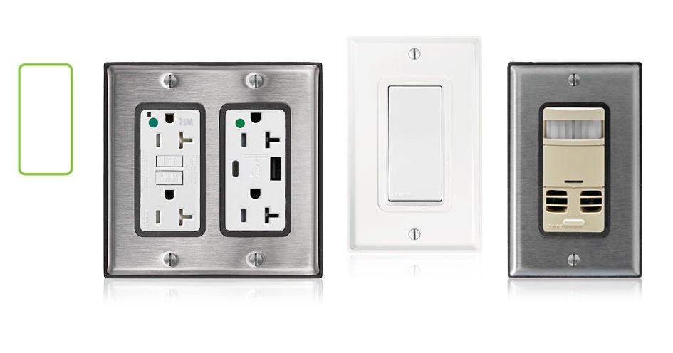 Gasketed Wallplate - Compatible with Decora Style Devices