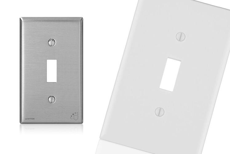 Antimicrobial Toggle Wallplate Antimicrobial Toggle Wallplate