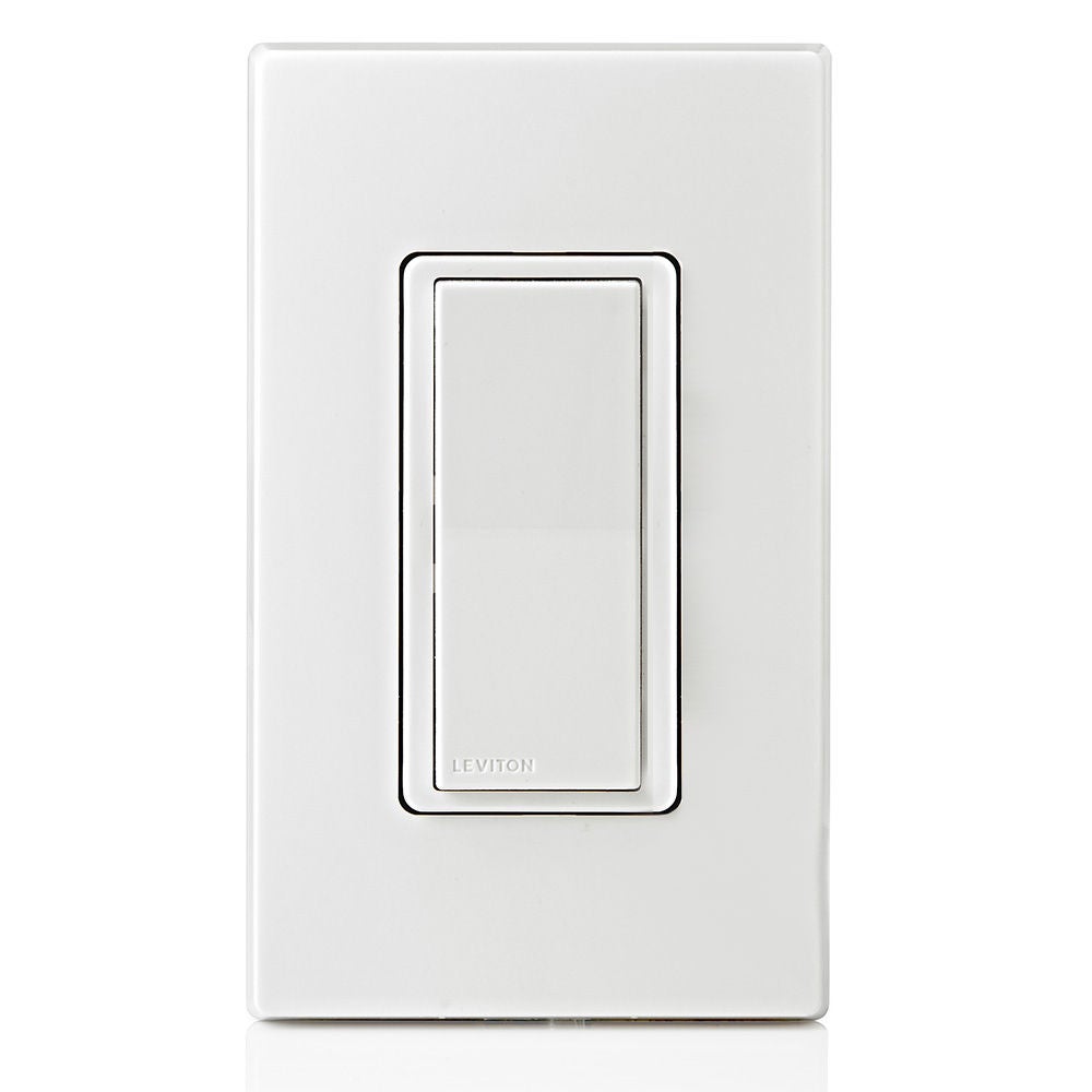 Wireless Companion Switch Front View with Wall Plate