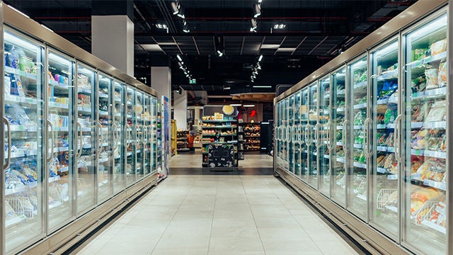 LED lighting for aisles with T-Bar ceilings