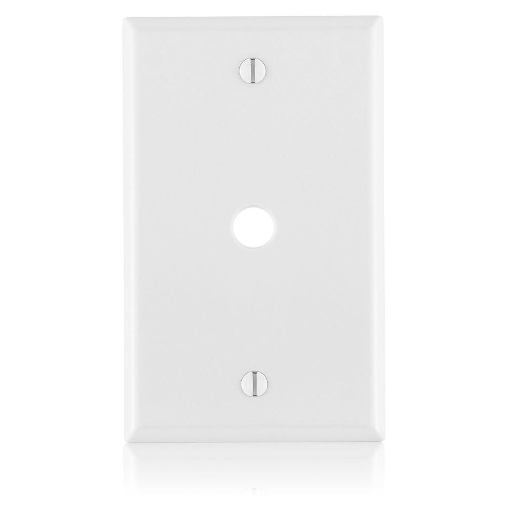 88013 1 Gang Phone Cable Wallplate