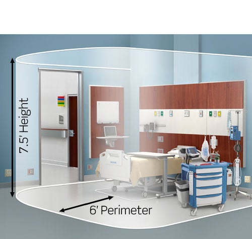 Patient Room in Hospital