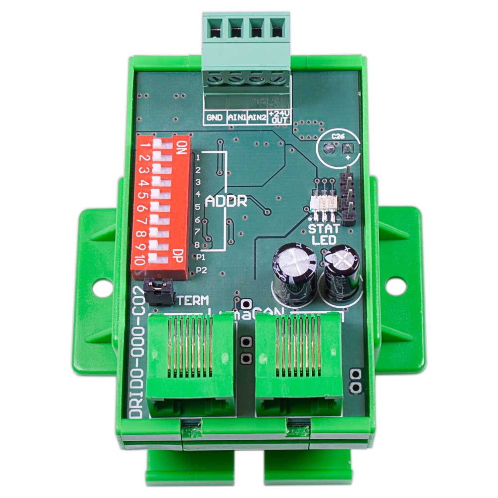 GreenMAX DRC analog input interface