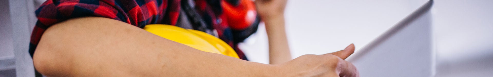 Submetering Pro Program Contractor on Ladder - Leviton VerifEye - Submetering Pro!