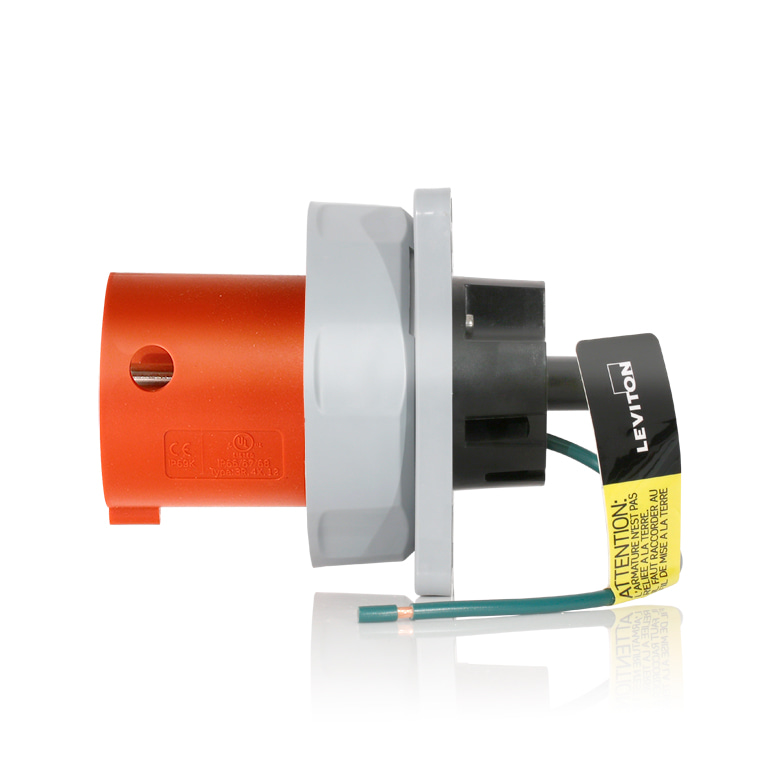 Product image for LEV Series IEC Pin & Sleeve Inlet