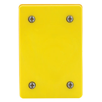 Product image for Wetguard Watertight Receptacle Blank Plate and Gasket