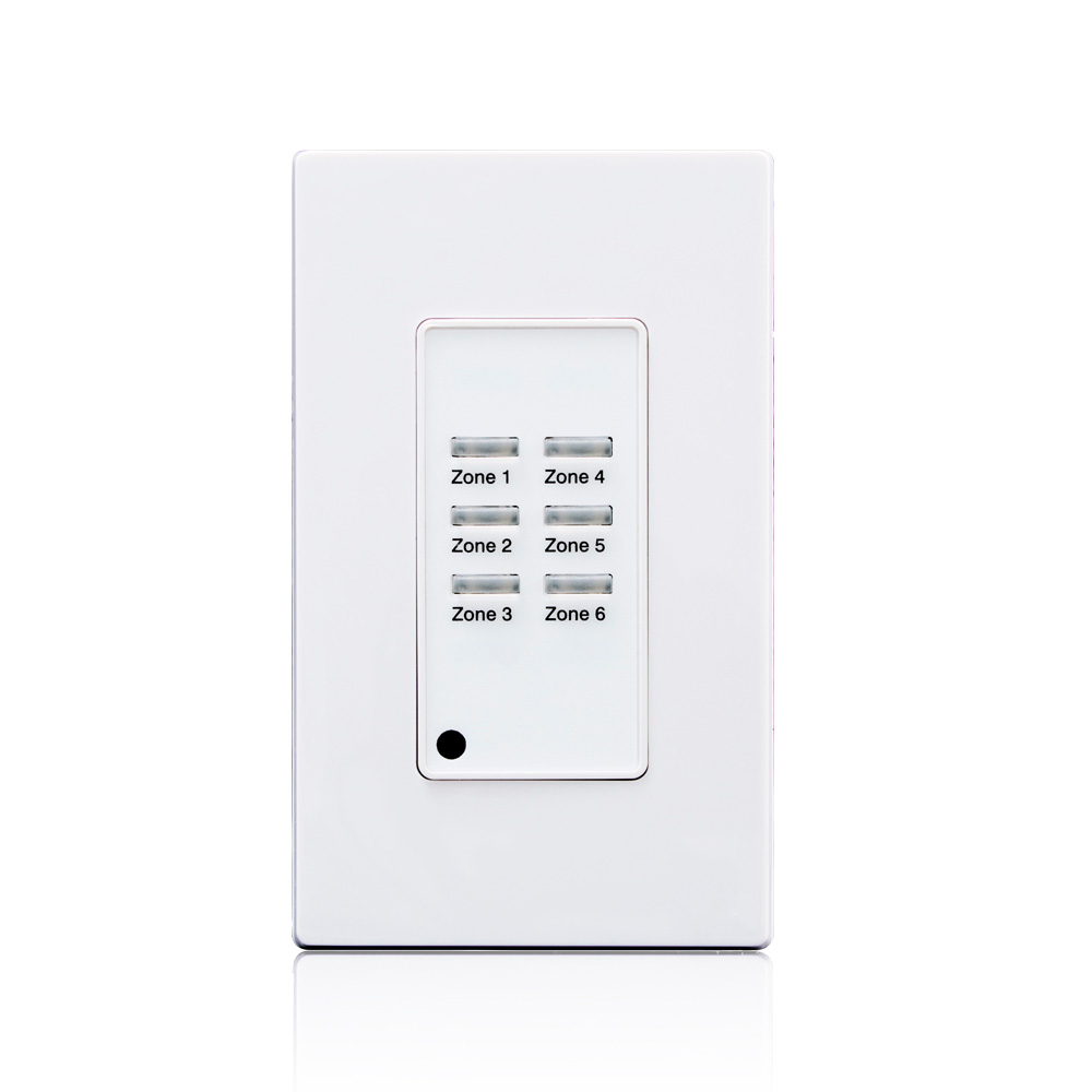 Product image for 6 Button, Low Voltage, Push Button, Light Switch