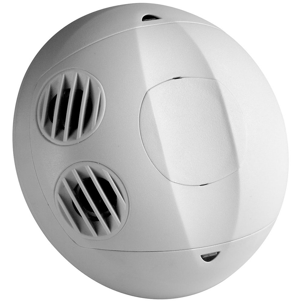 Product image for Occupancy Sensor, Ultrasonic, Ceiling Mount, 500SF, Made in USA with globally sourced components, White