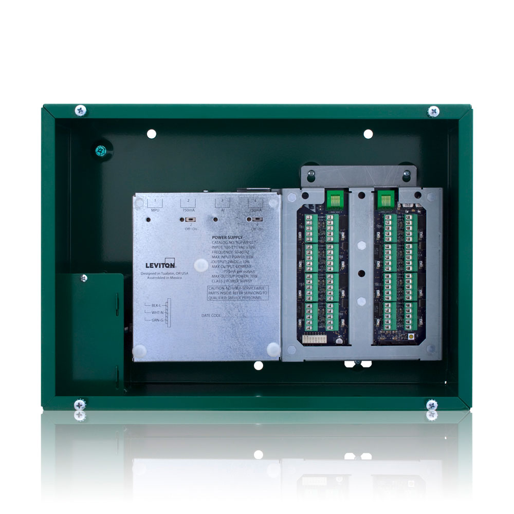 Product image for GreenMAX® Remote Low Voltage Input Cabinet for Relay Panel, 8 inputs, NEMA 1 enclosure, LumaCAN 3
