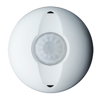 Product image for Wireless Occupancy Sensor, PIR, Ceiling Mount, 1500SF, White