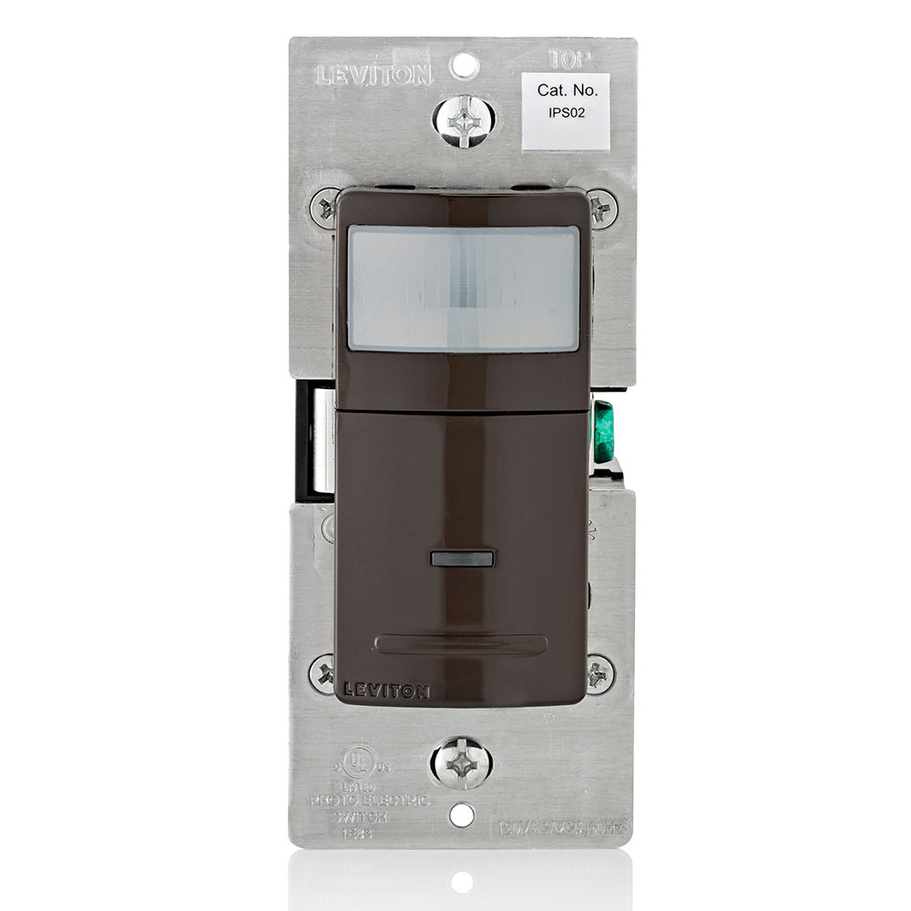 Product image for Decora Motion Sensor In-Wall Switch, Auto-On, 2.5A, Single Pole
