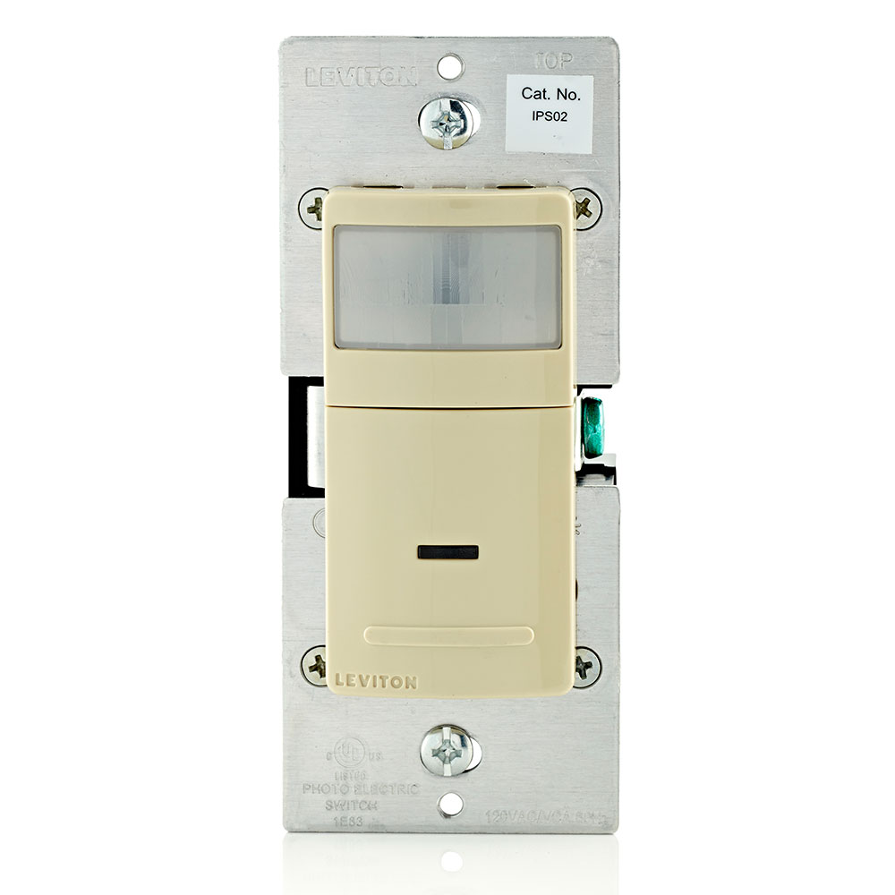 Product image for Decora Motion Sensor In-Wall Switch, Auto-On, 2.5A, Single Pole