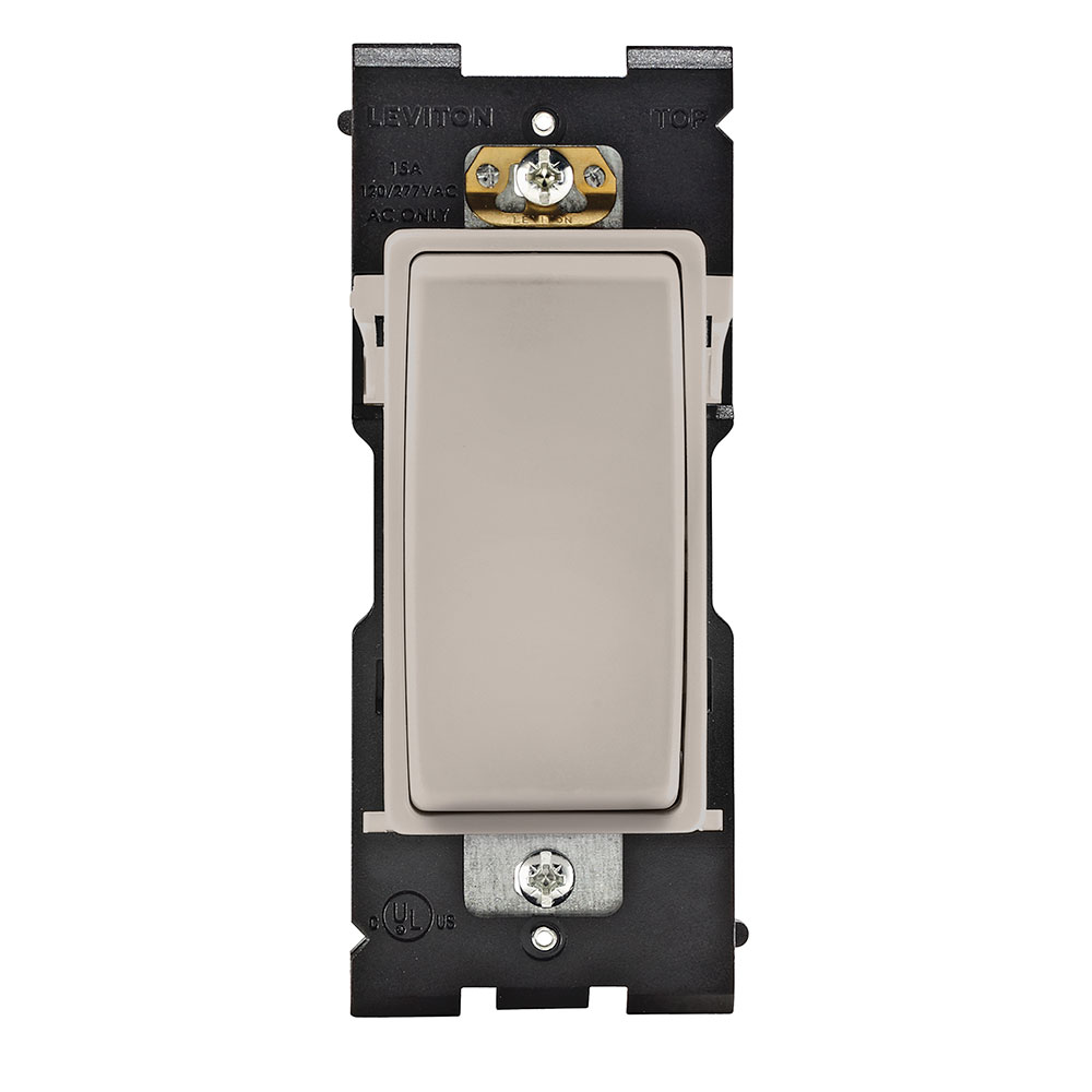 Product image for RENU® 15 Amp Single Pole Switch, Caf&eacute; Latte