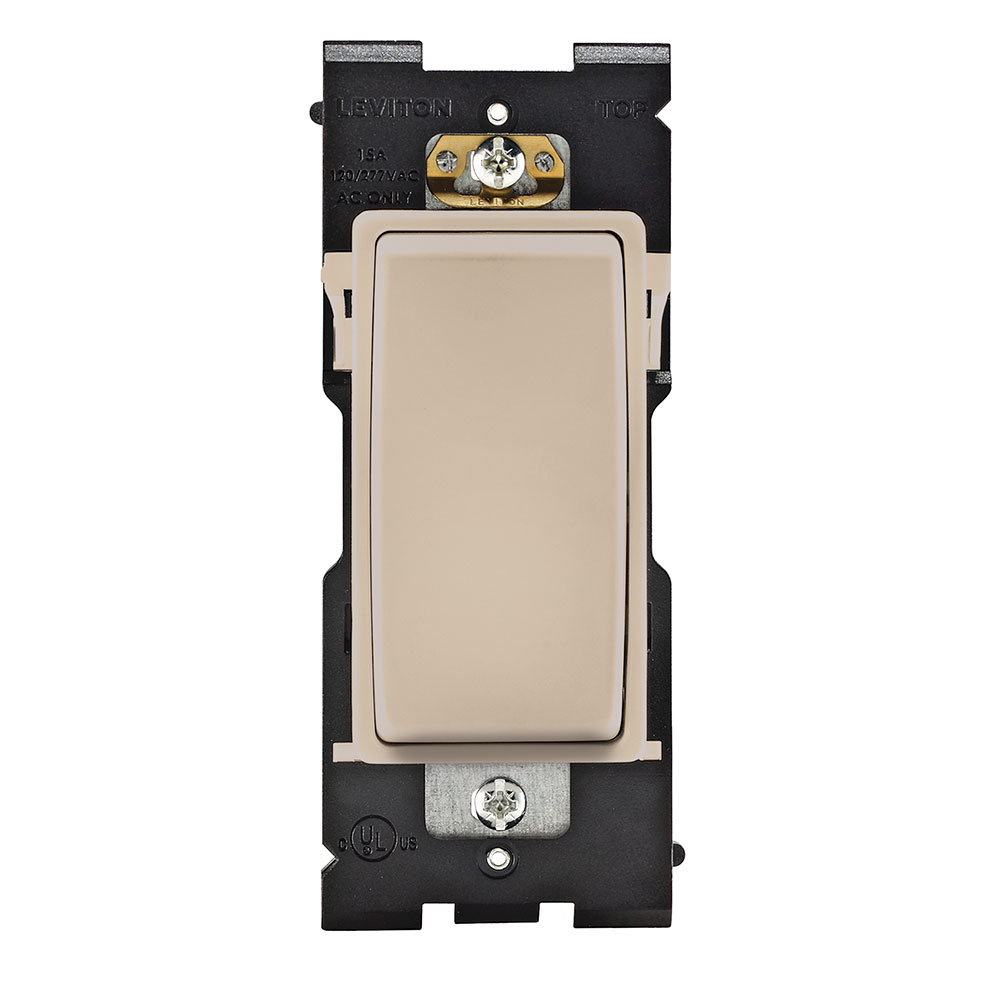 Product image for RENU® 15 Amp Single Pole Switch, Dapper Tan