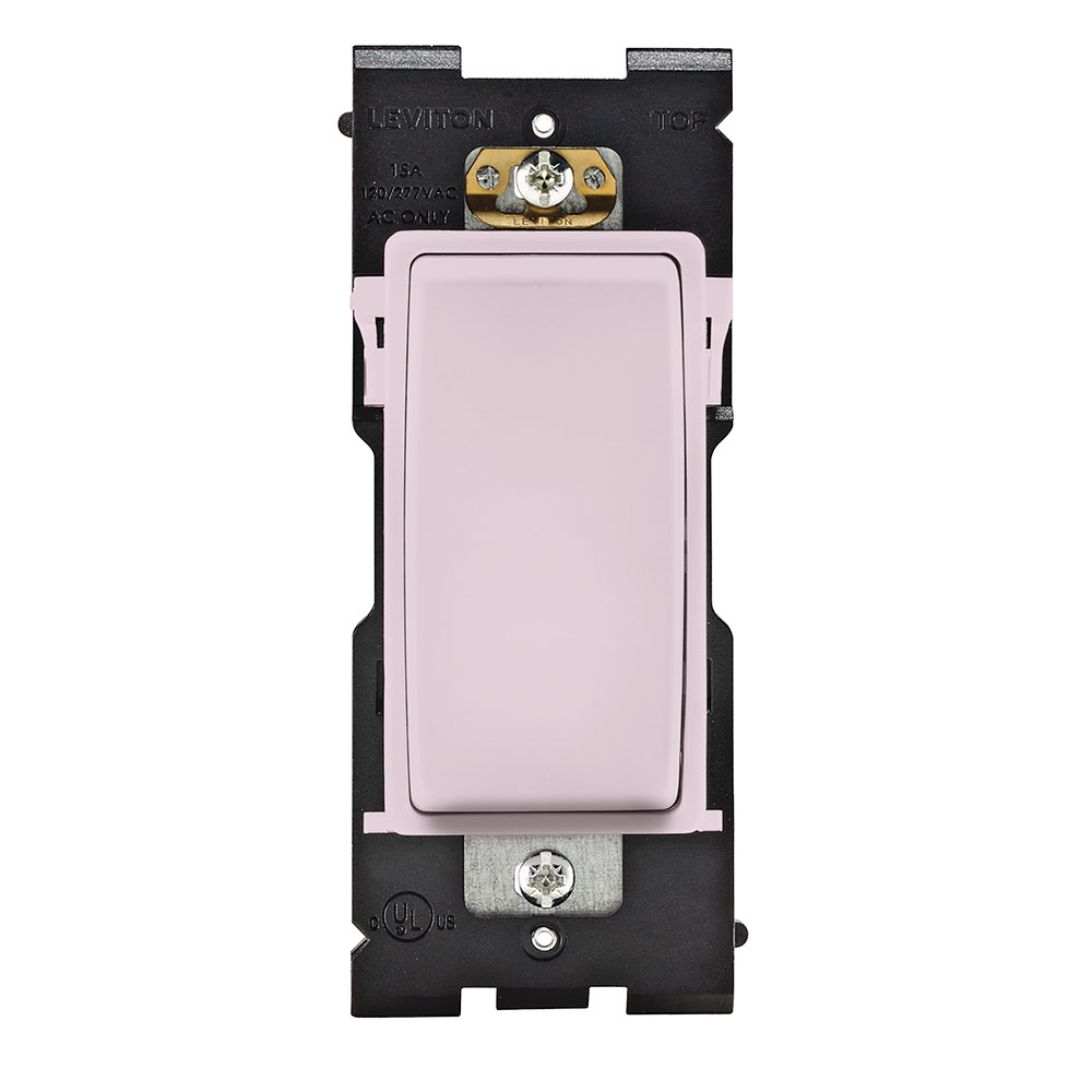 Product image for RENU® 15 Amp Single Pole Switch, Fresh Pink Lemonade