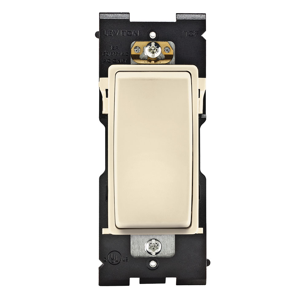 Product image for RENU® 15 Amp Single Pole Switch, Gold Coast White