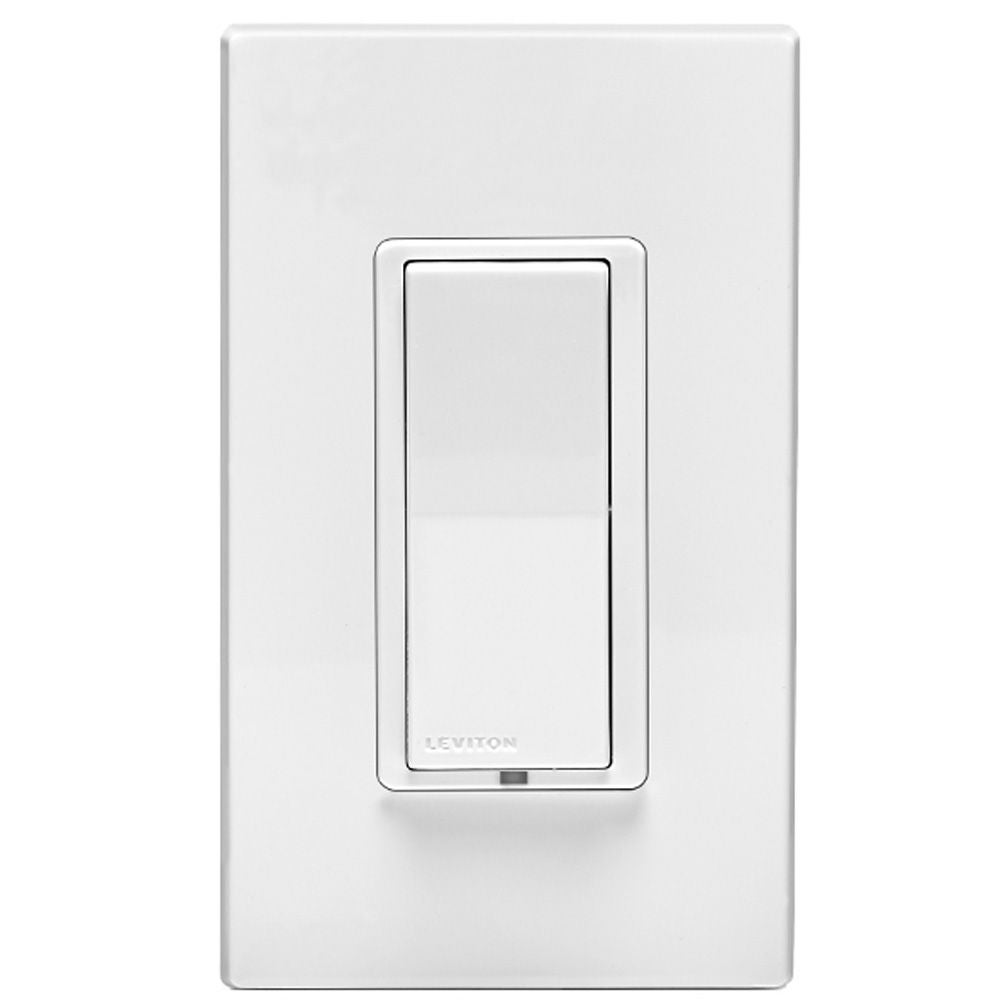 GreenConnect | Wireless Wall Switch | ZBS00-D0Z GreenConnect Wireless Wall Switch, 120/277VAC, 10A, White, Light Almond, Ivory. Cat. No. ZBS00-D0Z