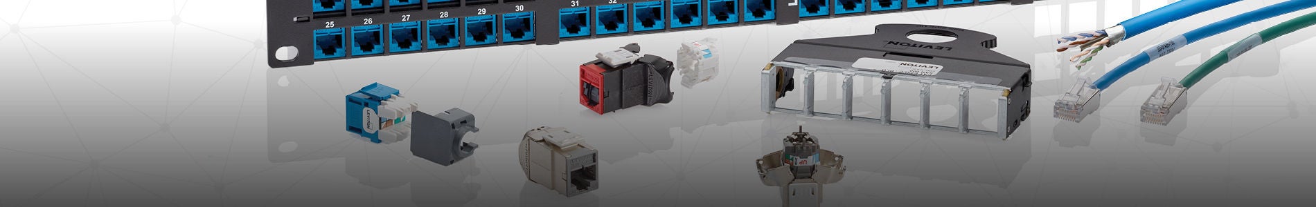 Copper Systems banner Leviton Copper Networking Systems