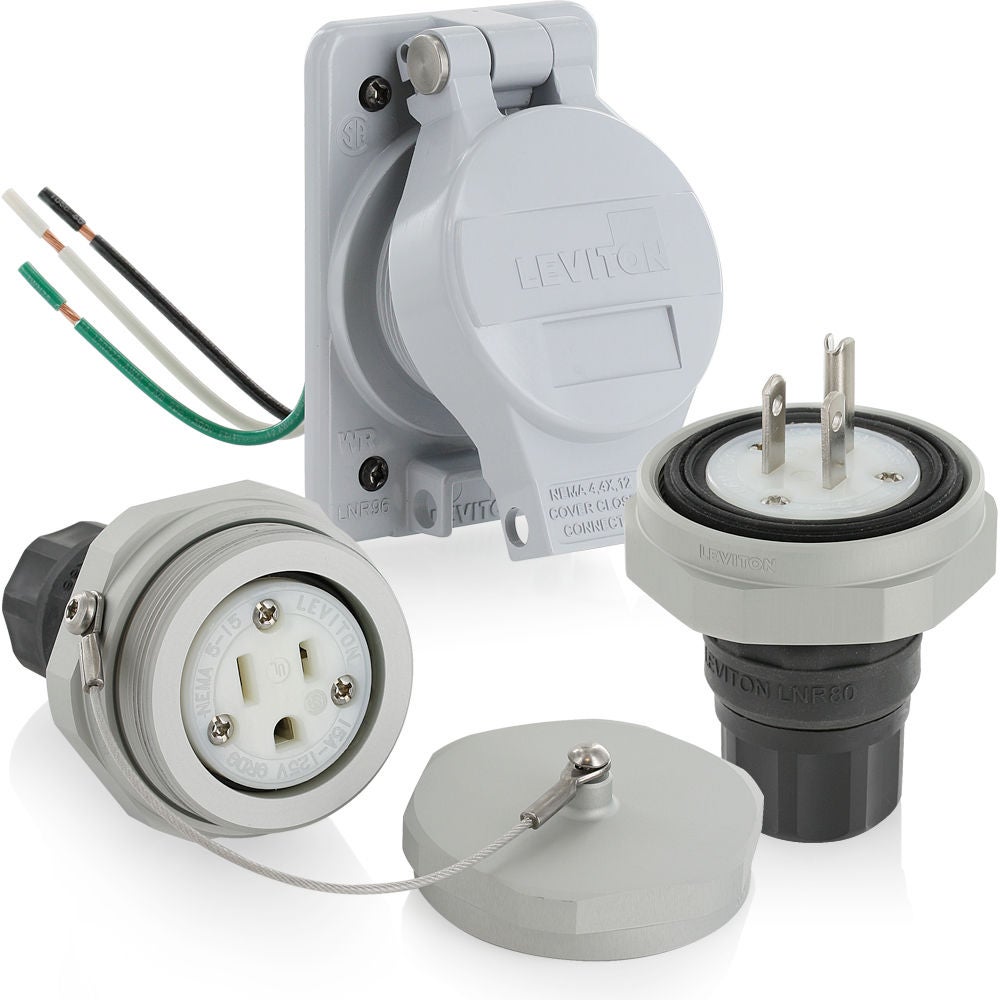 rhino-hide NEMA wiring devices - plugs, connectors, receptacles Wetguard Watertight Devices