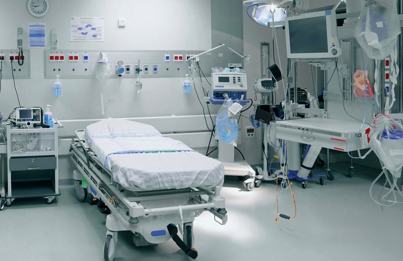 Intensive Care Unit Hospital Room