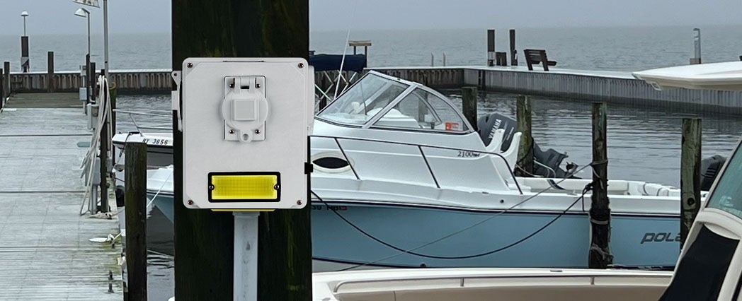 DH1 at Marina DH1 Marine Power Pedestal at Marina