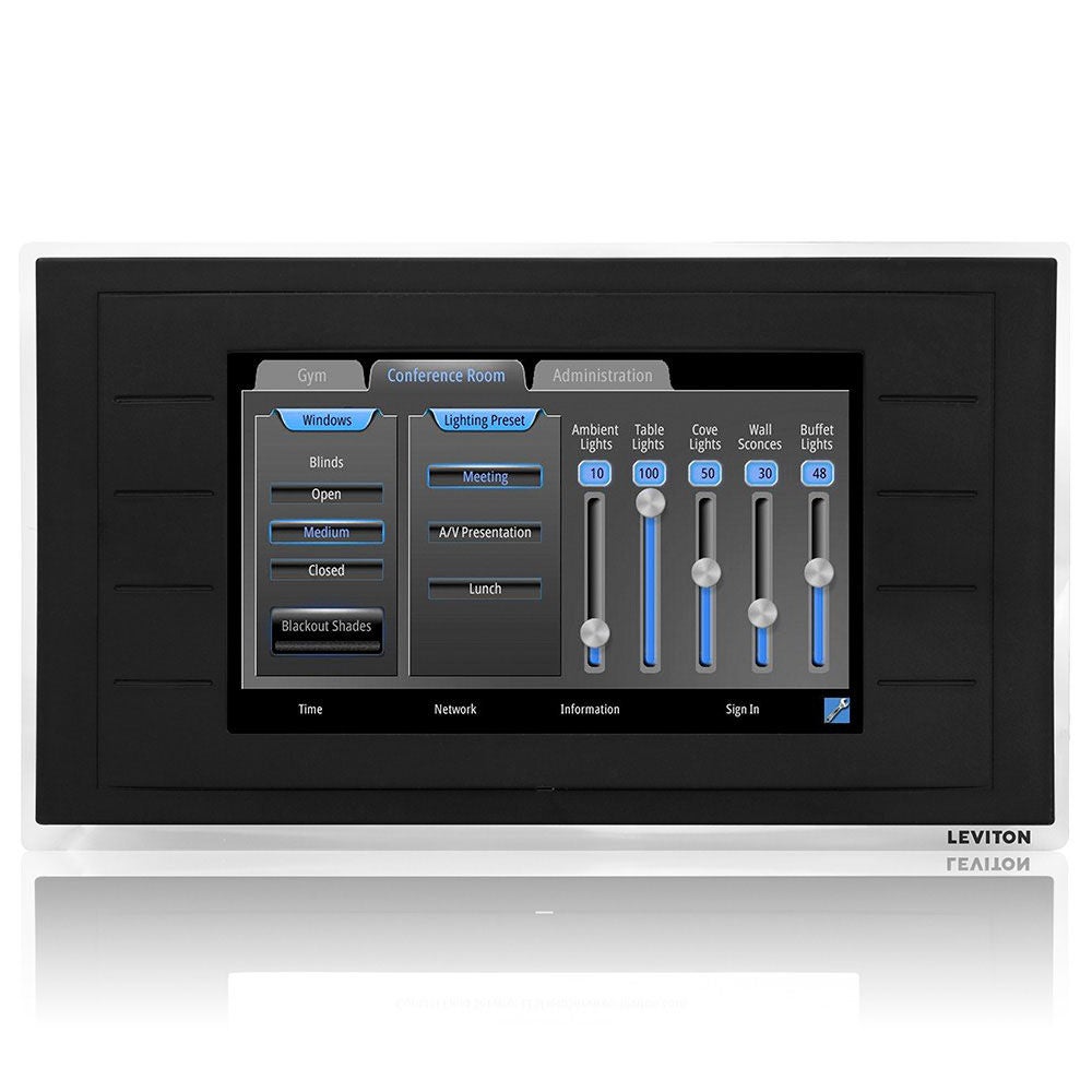 Touchscreen lighting control