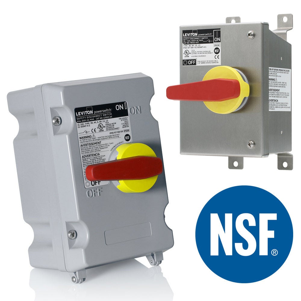 Disconnects - NSF Certified Disconnects - NSF Certified