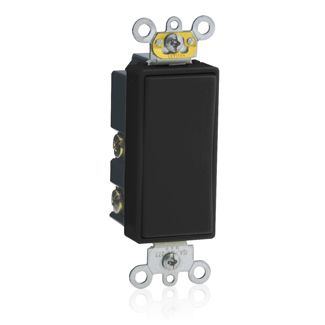 Product image for 15 Amp, Rocker Switch, Single-Pole, Quiet Switch, Commercial Spec Grade
