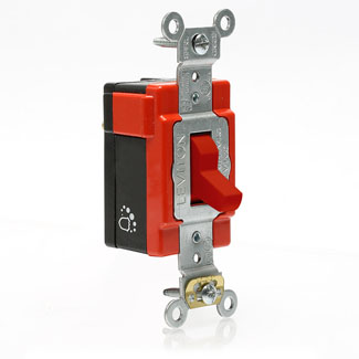 Product image for Lev-Lok Antimicrobial Treated Toggle Switch