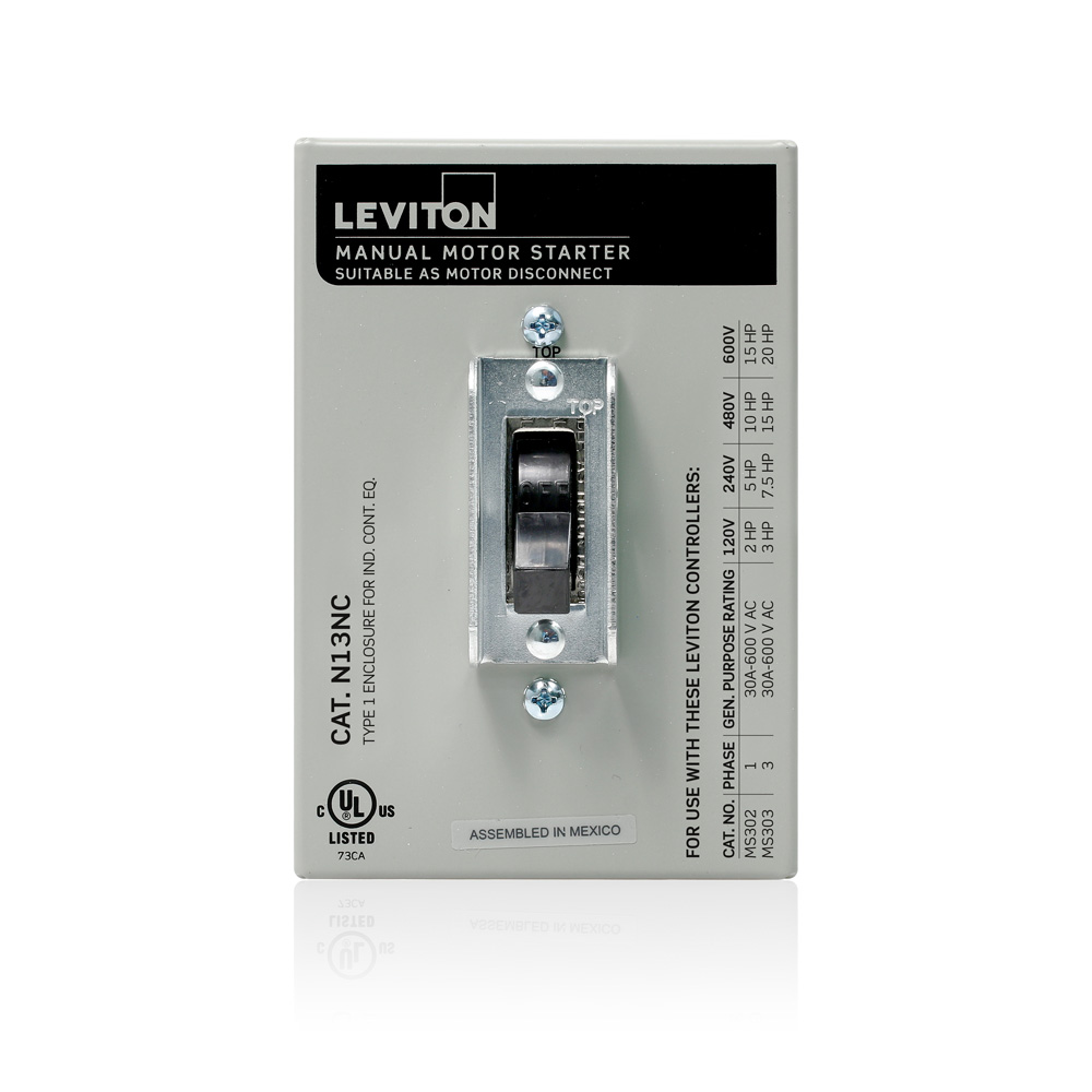 Product image for Manual Motor Controller Enclosure