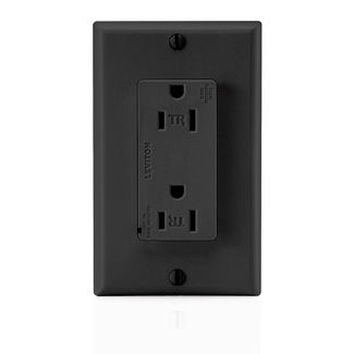 Product image for 15 Amp, 125 Volt, Decora Plus Surge Protective Duplex Receptacle Outlet, Commercial Grade