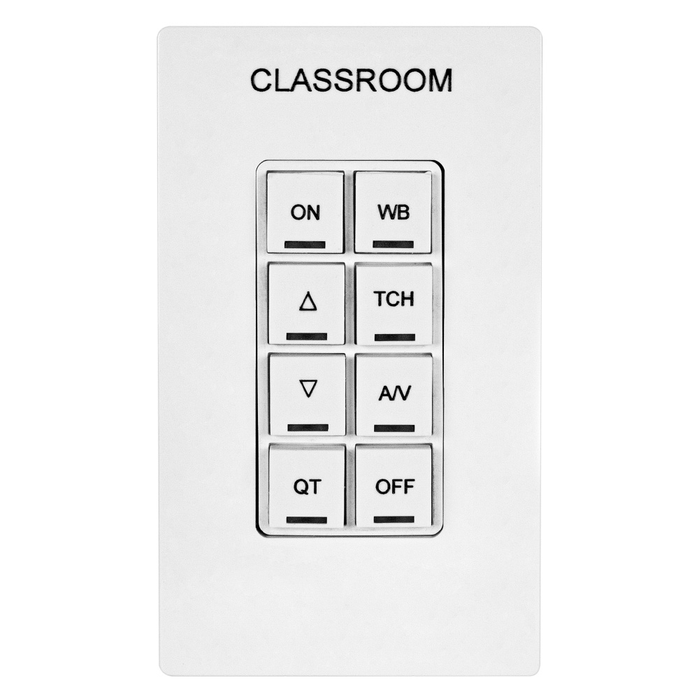 Product image for Keypad Room Controller, 8 Button, GreenMAX® DRC Wireless