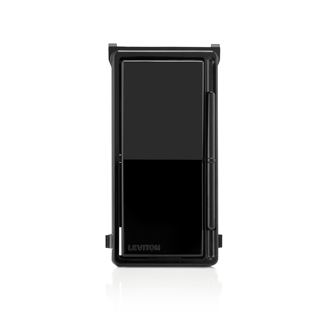 Product image for Decora Slide Dimmer Switch and Fan Speed Control Color Change Kit, for use with DSE06, DS710, DSX10, DSX12, DSH06, DSH08 dimmers and DSF01 fan speed control, Black