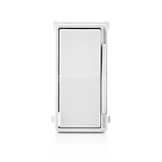 Product image for Decora Slide Dimmer Switch and Fan Speed Control Color Change Kit, for use with DSE06, DS710, DSX10, DSX12, DSH06, DSH08 dimmers and DSF01 fan speed control, White