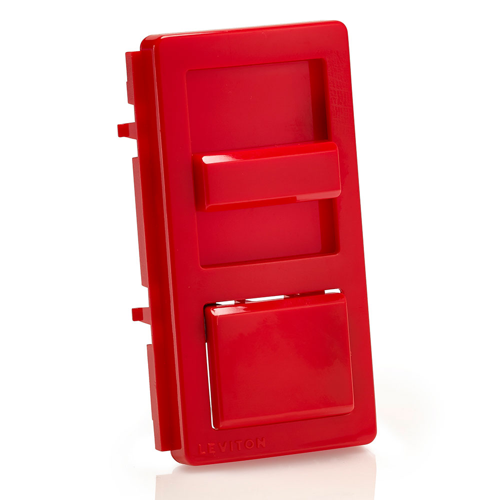 Product image for IllumaTech Dimmer Switch Color Change Kit, for use with IPL06, IPX06, IPX10, IPX12, IP710-D0 dimmers, Red