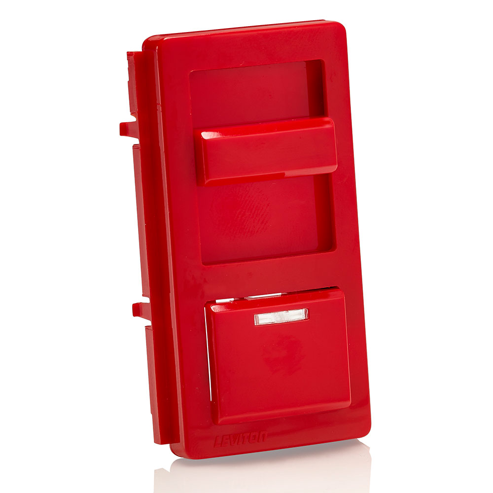 Product image for IllumaTech Dimmer Switch Color Change Kit with locator light, for use with IPI10, IPM06, IPM10, IPE04, IP710-DL dimmers, Red