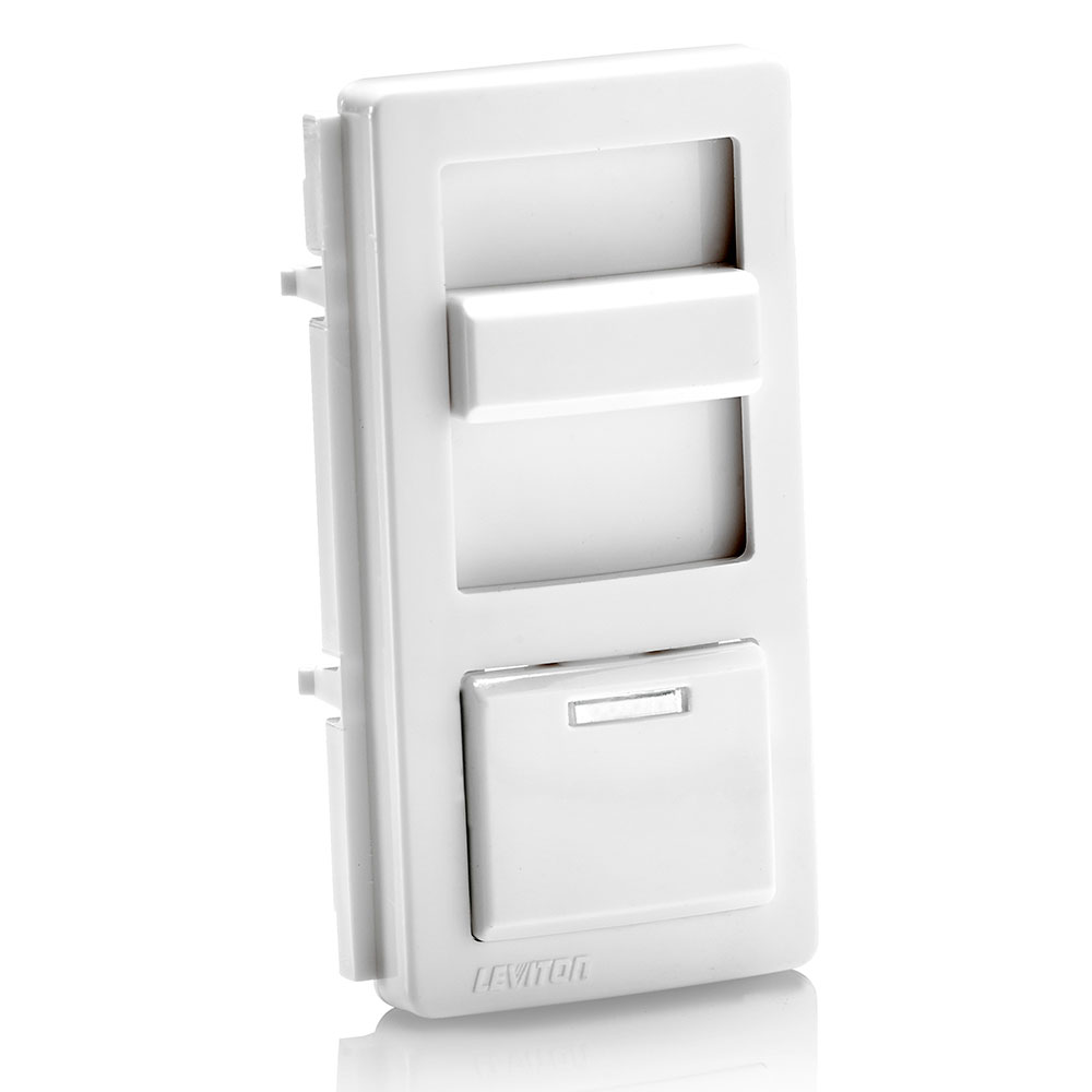 Product image for IllumaTech Dimmer Switch Color Change Kit with locator light, for use with IPI10, IPM06, IPM10, IPE04, IP710-DL dimmers, White