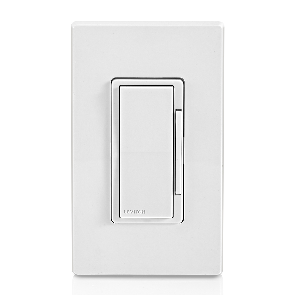 Product image for Decora Smart Dimmer Switch, Z-Wave 800 Series, Neutral Wire Required